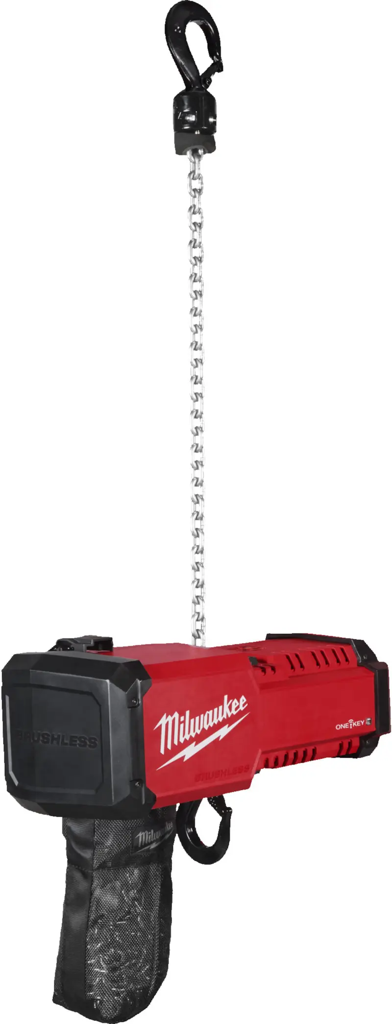 MILWAUKEE M18 BLCHTO-121 Brushless ONE-KEY accu-kettingtakel 1 ton (1x 12Ah FORGE accu + lader),4933500224
